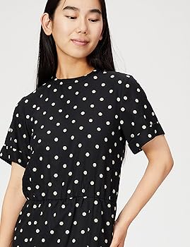 Amazon.co.jp: [ミラオーウェン] ハーフスリーブウエストゴム